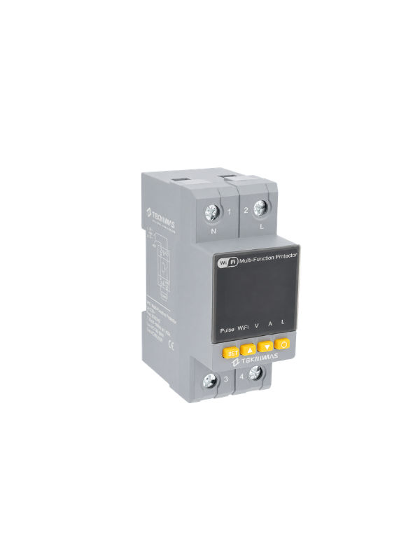 Protetor Energia Wifi Ac 95-300v Monitoramento App Kwh