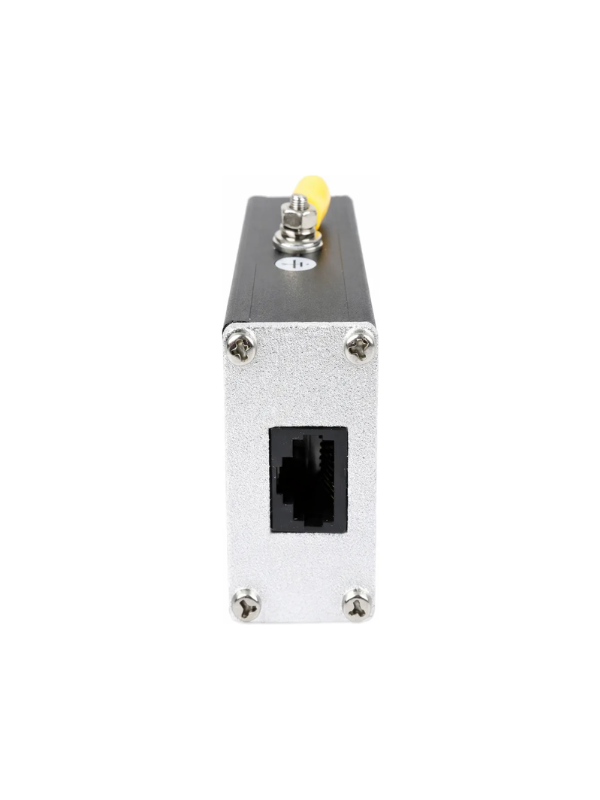 Protetor Contra Raios Rj45 Poe 10ka Cat5 Cat6 Alumínio