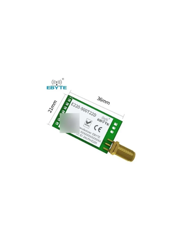 Módulo Lora Llcc68 915mhz E220-900t22d Wireless Alcance 5km