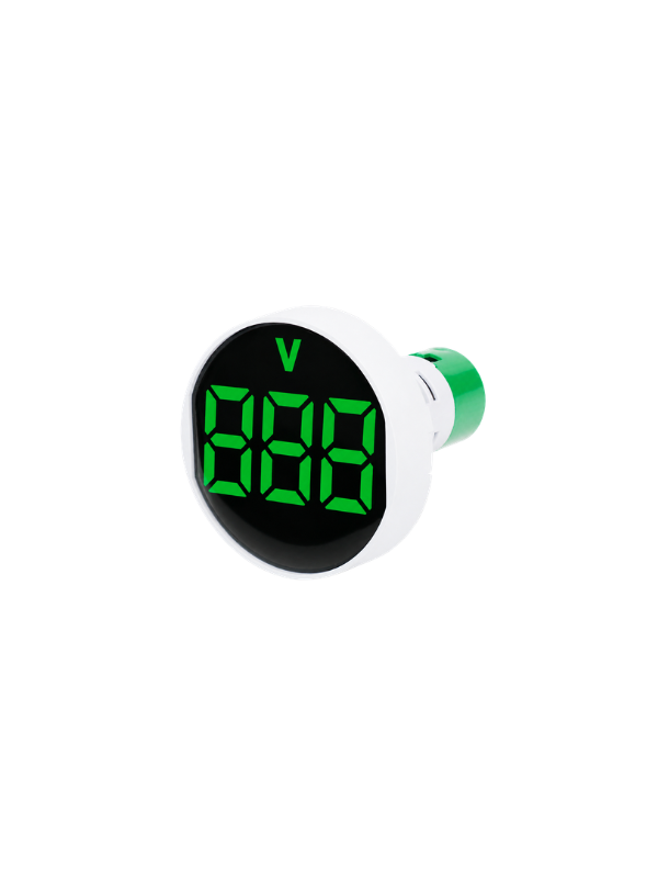 Voltímetro AD112-50DSV Exibição 50mm - VERDE