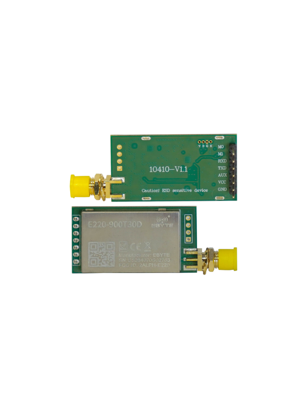 Módulo Lora E220-900t30d 915mhz 30dbm 10km Uart Rs232