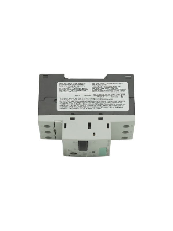 Disjuntor Motor 2,8-4a 600v Tripolar Ac3 Ajustável 3rv1011