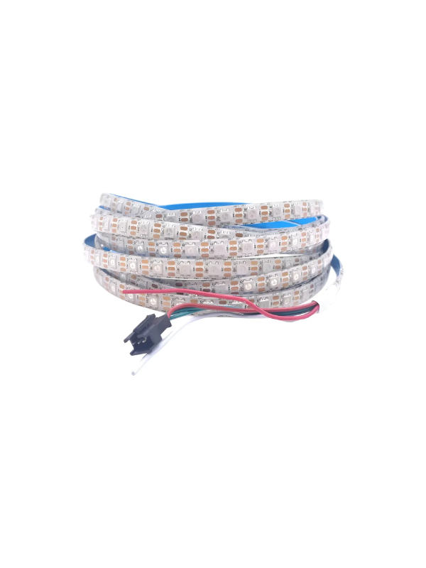 2x Fita Led 5v Rgb Endereçável Ws2812 Ip65 300 Led 60led/m