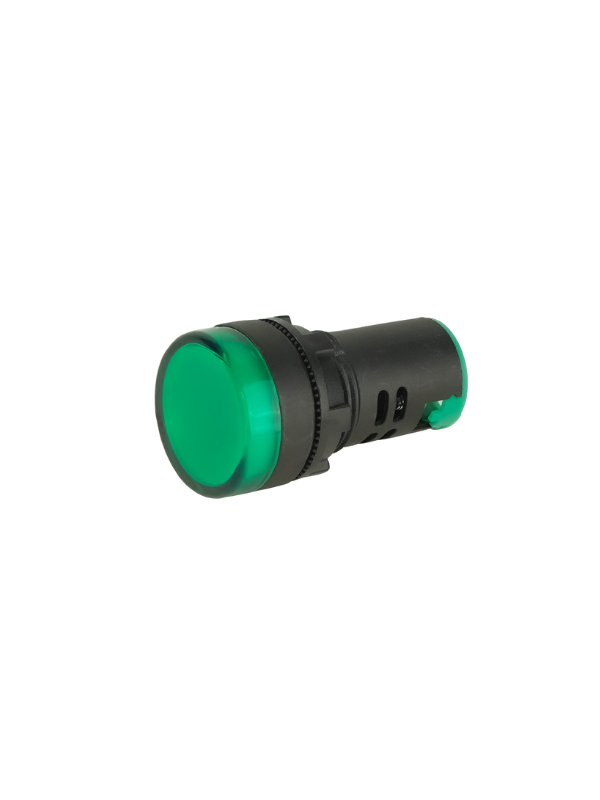 Indicador Luminoso 22mm 24V - VERDE