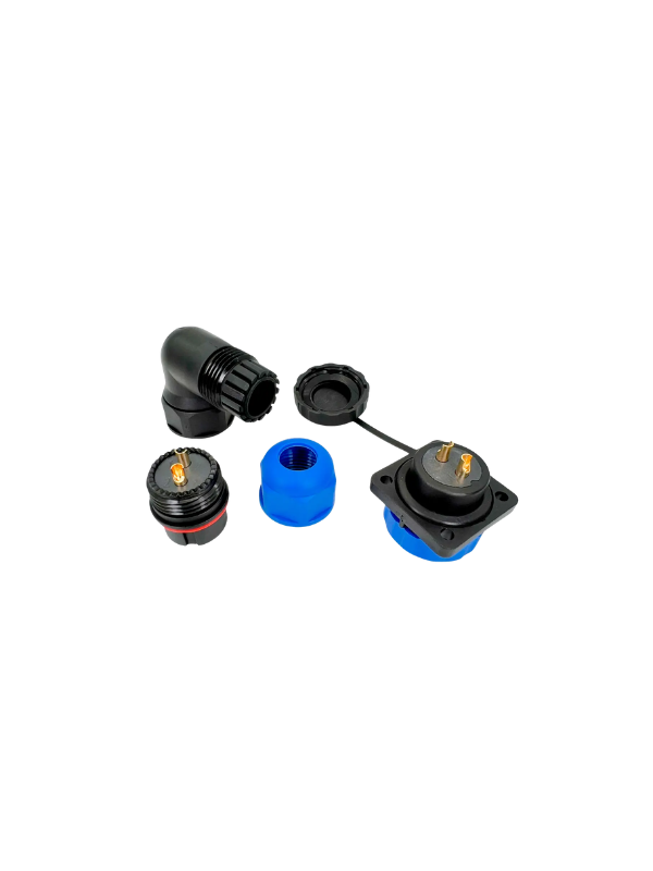 Conector 2 Vias Ip68 Prova D´água Sd20 Colheitadeira Trator
