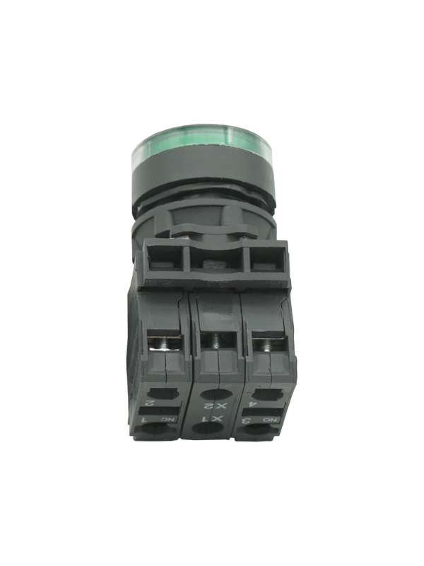 Botão De Comando Iluminado Modelo XB5-AW33G1 220VAC - VERDE
