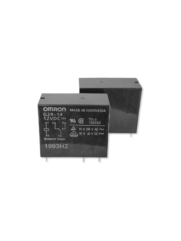 Rele Omron G2r-14 12vdc 1na+1nf 10a 250v Rele G2r-14 5 Pinos
