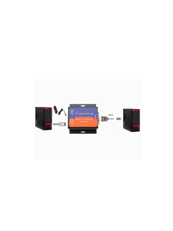Conversor Rs 232 Para Tcp Ethernet Up Rj 45 Usr Tcp232 302
