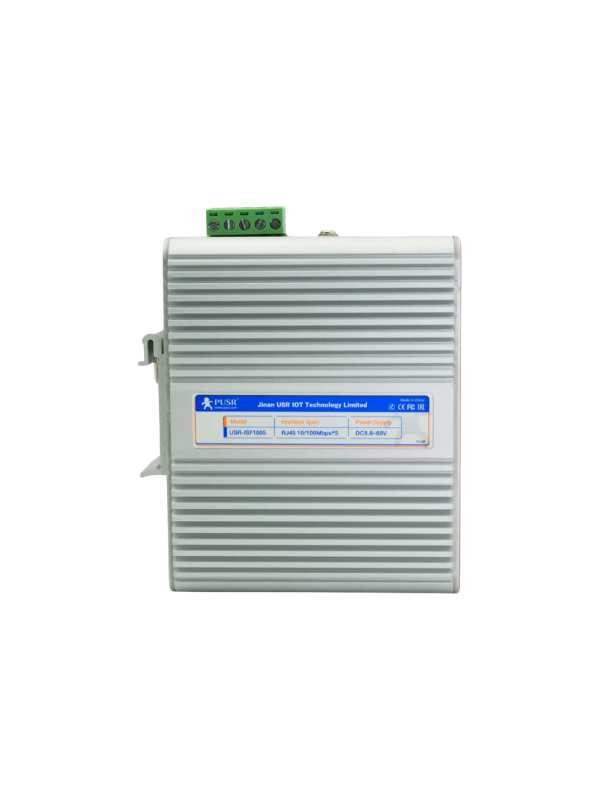 Switch 5 Portas Usr-isf1005 Pusr Industrial 10/100 Mbits