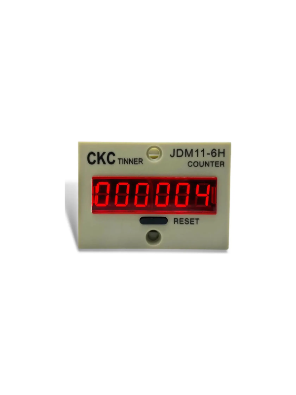 Contador De Pulso Digital Jdm11-6h Conta C/ Contato Seco 24v