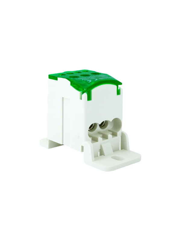 Bloco Terminal Ukk80 80a 1p 1 Entrada 6 Saídas Din Verde