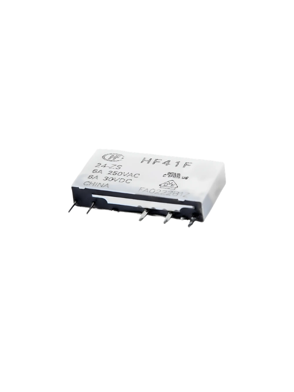 Relé Hf41f-012-zs Acoplador Slim Fino 12vdc Contato Na + Nf