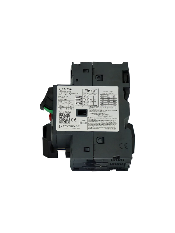 Disjuntor Tripolar Gv2me21 17-23a 690v Para Motor