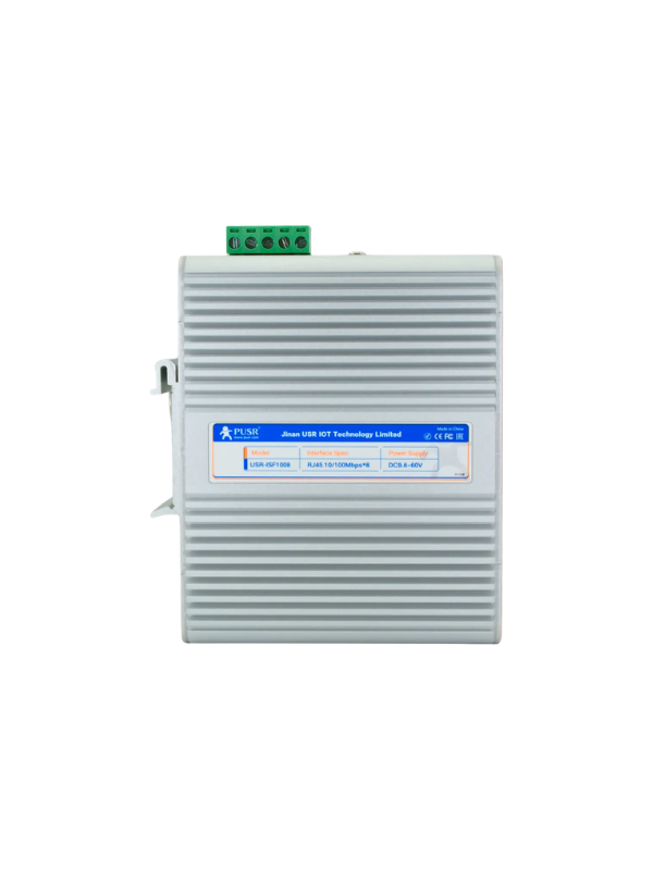 Switch 8 Portas Usr-isf1008 Pusr Industrial 10/100 Mbits