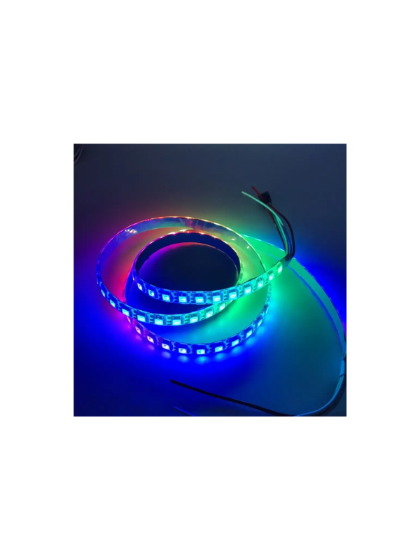 Fita Led Endereçável 5v 5m Ip65 Ws2812 300 Led Prova D'água
