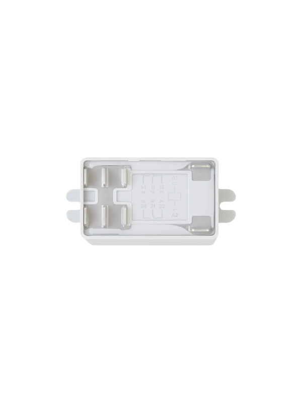 Relé Finder 66.82.9.024.0000 - 24VDC 30A 8 Pinos