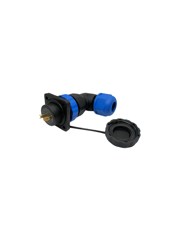 Conector 2 Vias Ip68 Prova D´água Sd20 Colheitadeira Trator