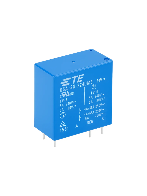 Relé OSA-SS-224DM5 - 24VDC  5A 6 Pinos