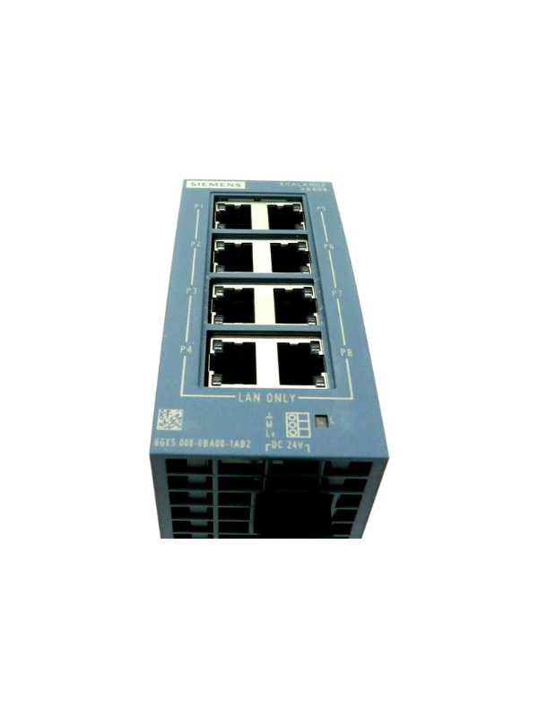 6gk5008-0ba10-1ab2 8 Porta Switch Scalance Xb008 Simatic Net
