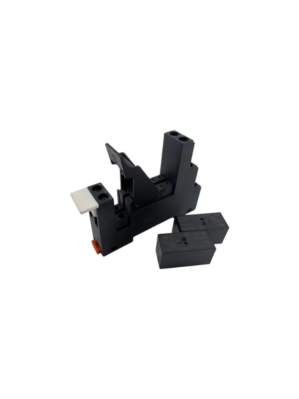Base + Relé Hf115f-012-1zs3 12v Para Soquete Prt7-2b 8 Pinos