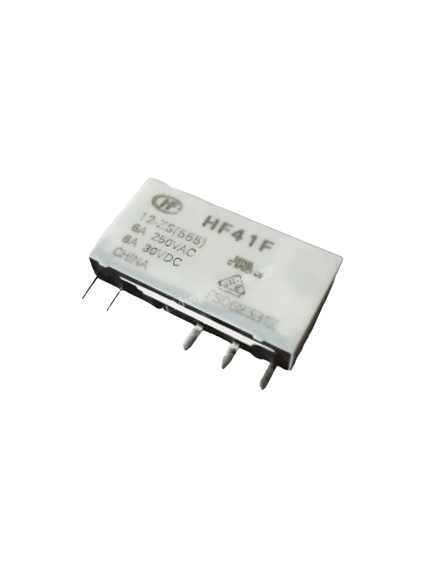 10x Peças Relé Hf41f-012-zs Slim Fino 12vdc Contato Na + Nf