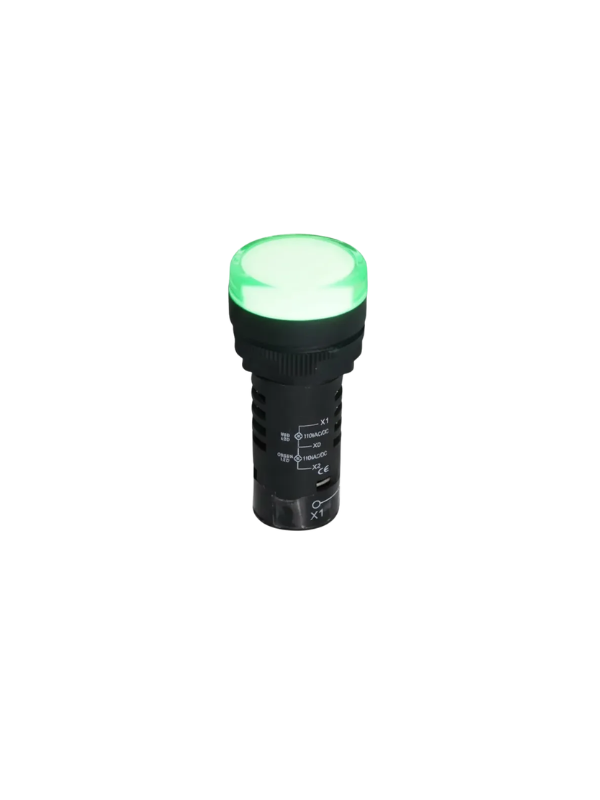 Indicador Luminoso L20-AB7-RG 22mm 24V - VERDE E VERMELHO