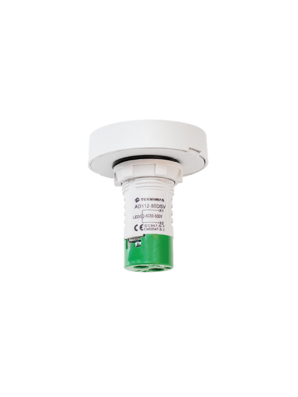 Voltímetro AD112-50DSV Exibição 50mm - VERDE