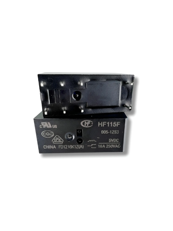 Relé Hf115f-005-2hs4 5v Relé Hf115f 005 2hs4 8a 5vdc 8 Pinos