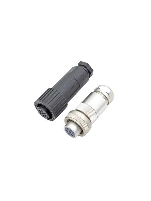 Conector plastico P/ Válvula Proporcional 7 Pinos Compatível Rexroth