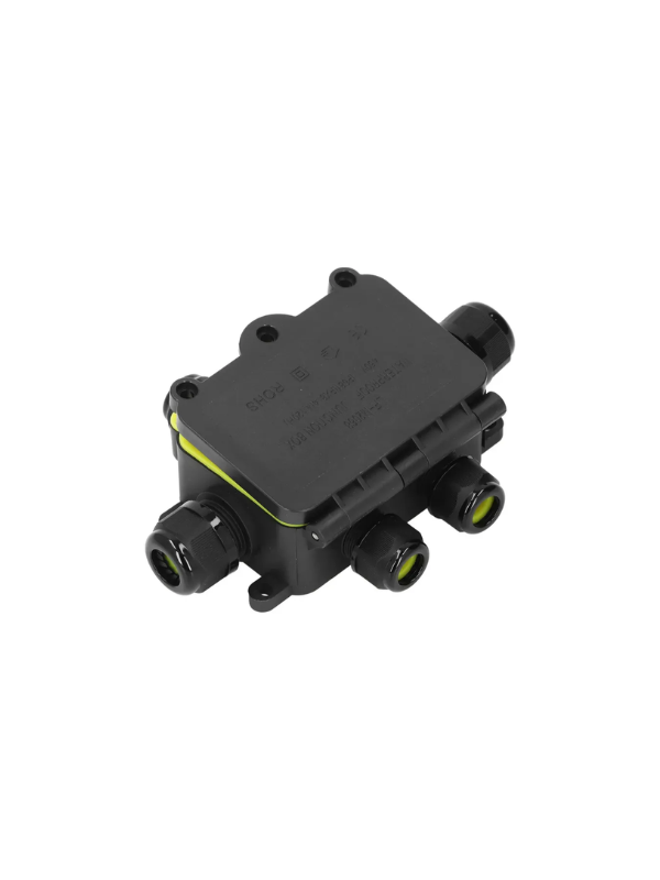 Conector De Cabos Ip68 Kv-m-2068 4 Vias Para Led E Jardim