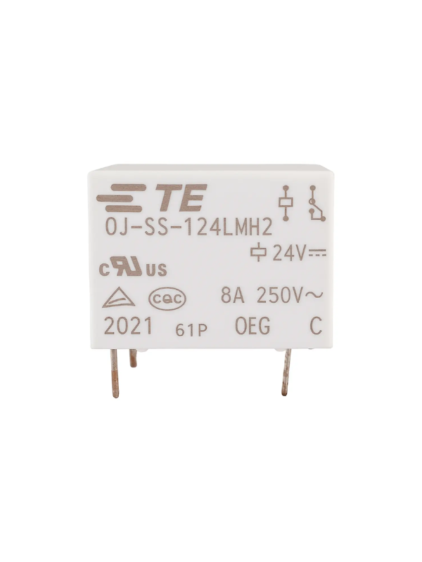 Relé OJ-SS-124LMH2 -  24VDC 8A 4 Pinos