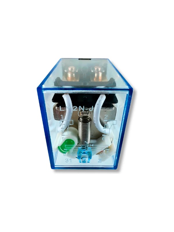 Relé Ly2n-j 12vdc Hh62p 2na+2nf Ly2nj Saida Dpdt 10a
