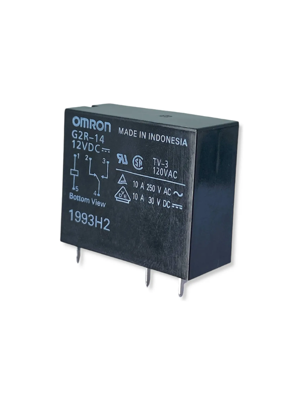 Rele Omron G2r-14 12vdc 1na+1nf 10a 250v Rele G2r-14 5 Pinos