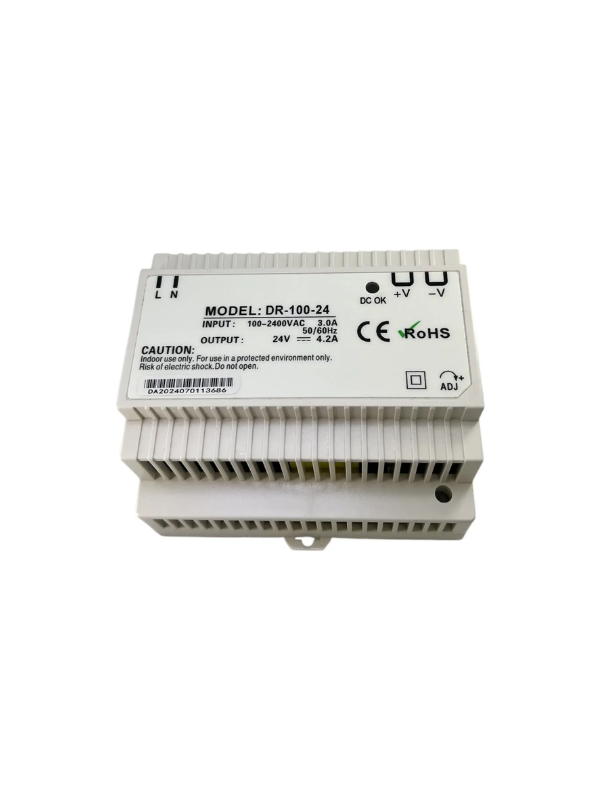Fonte Dr-100-24 24v 100w Fonte De Alimentação 4a Trilho Din