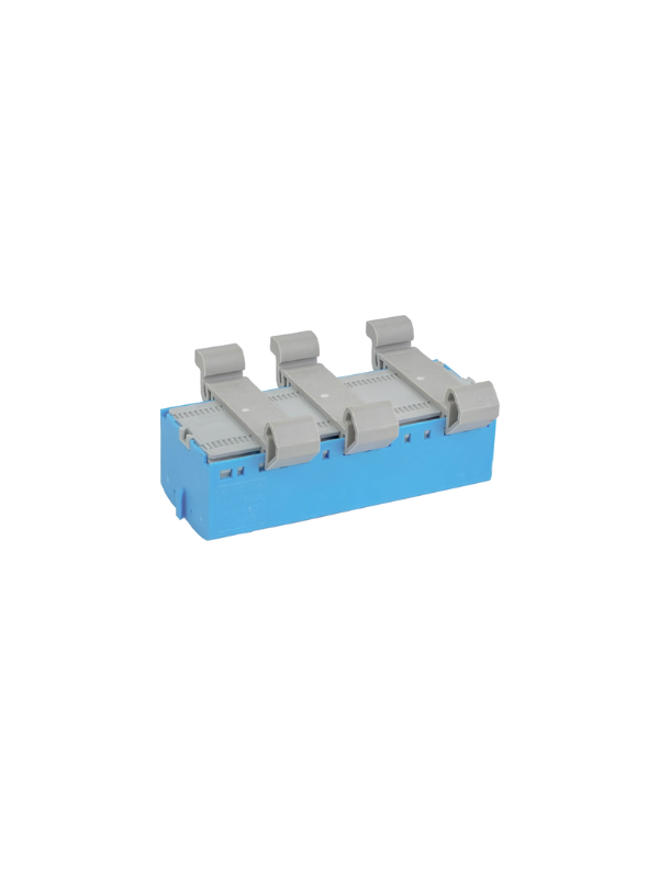2x Distribuidor Elétrico 12 Via Trilho Din 24a 690v Azul