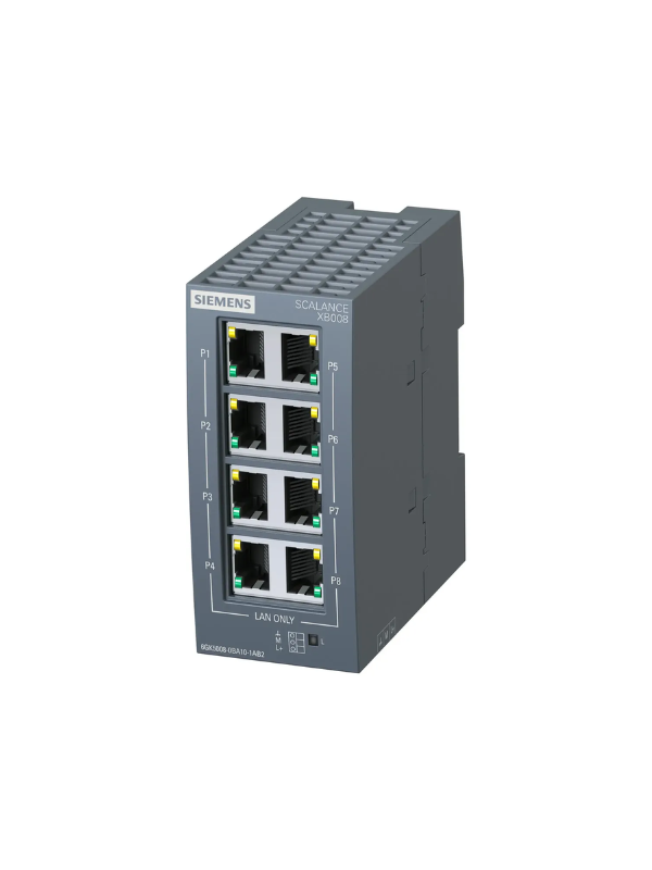 6gk5008-0ba10-1ab2 8 Porta Switch Scalance Xb008 Simatic Net