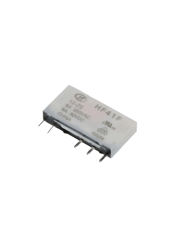 Relé Hf41f-012-zs Acoplador Slim Fino 12vdc Contato Na + Nf