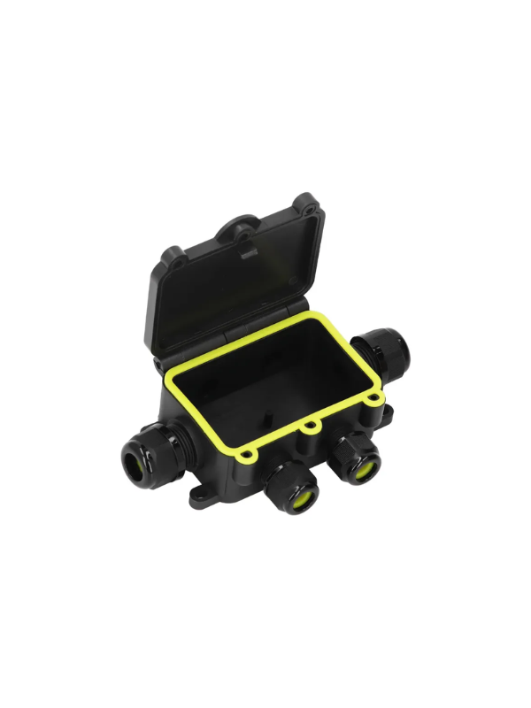 Conector De Cabos Ip68 Kv-m-2068 4 Vias Para Led E Jardim