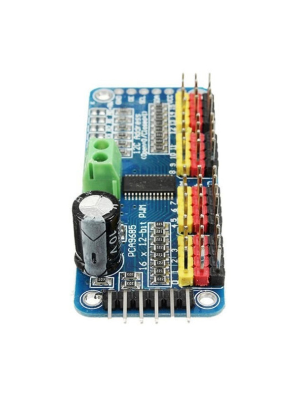 Placa Controladora Servo 16 Canais Pwm Led Motor Gng Pca9685
