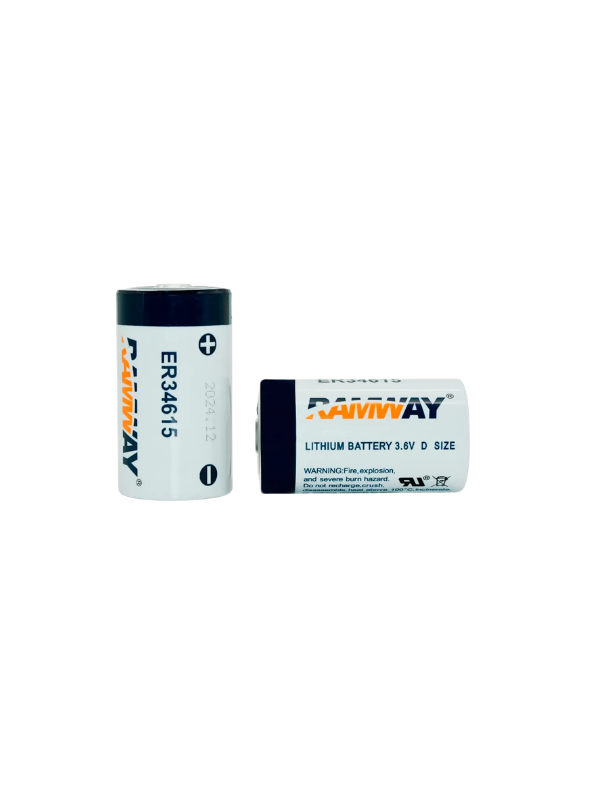 Bateria de Lítio ER34615 Tamanho D 3,6V 19000mAh