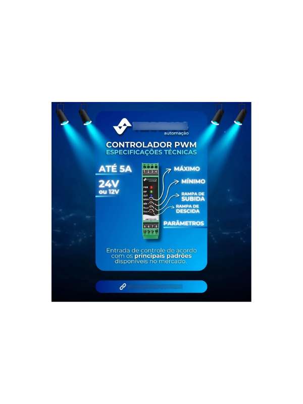 Amplificador Proporcional AMPTEK-DIN - 1 Canal