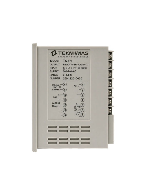Controlador Digital De Temperatura Com Auto Tuning E Alarmes