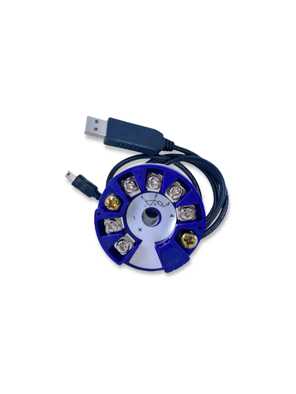 Transmissor De Temperatura Usb K J Pt100 Saída 0-10v Ht-010