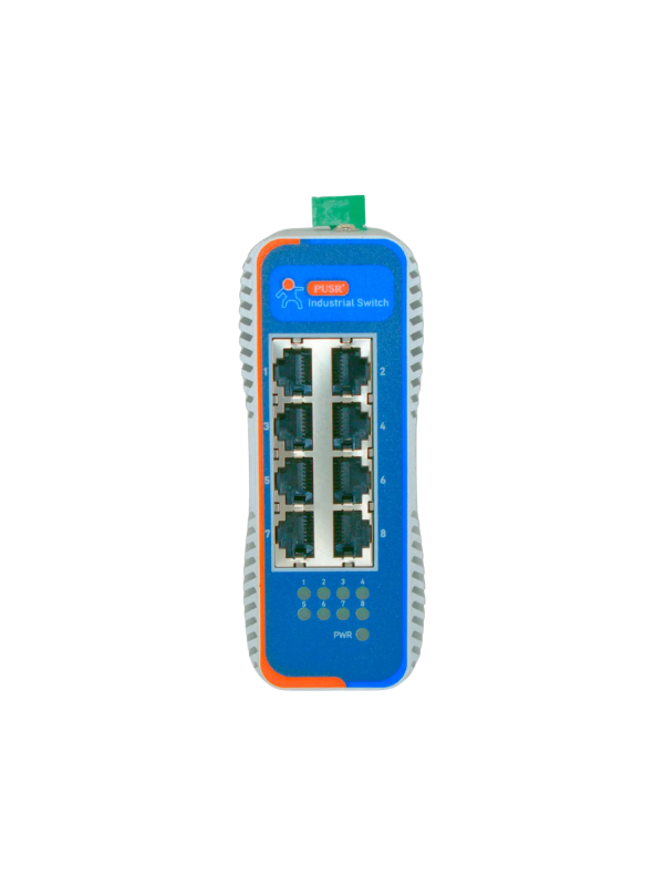 Switch 8 Portas Usr-isf1008 Pusr Industrial 10/100 Mbits