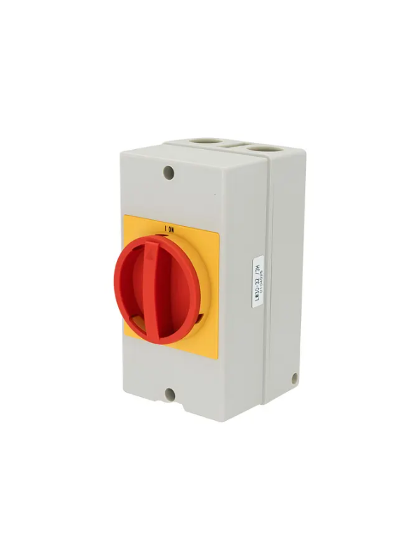 Chave Geral 32a De Painel Elétrico Lw30-32 Rotativa C/ Caixa