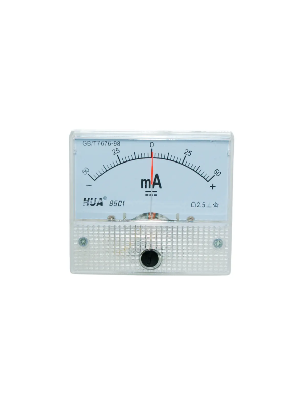 Miliamperímetro -50ma a 50mA 85C1