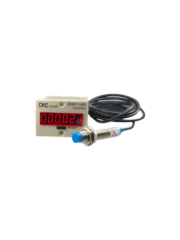 Contador De Peça Jdm11-6hs Por Pulso + Sensor Indutivo Npn