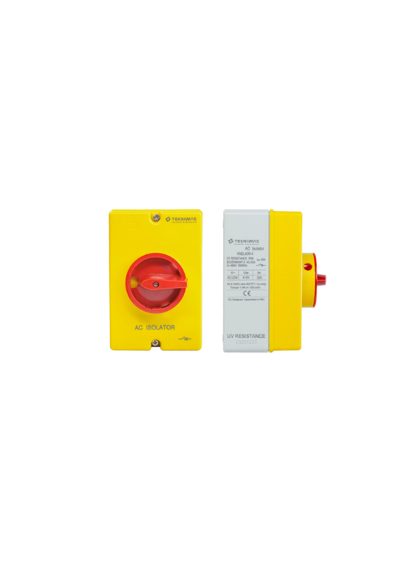 Chave Geral Knel40r-4 40a 4 Polos Rotativa Industrial 690v