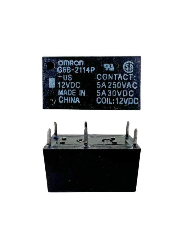 Rele Omron Eletromecânico G6b-2114p-us-12vdc 12v 5a 6 Pinos
