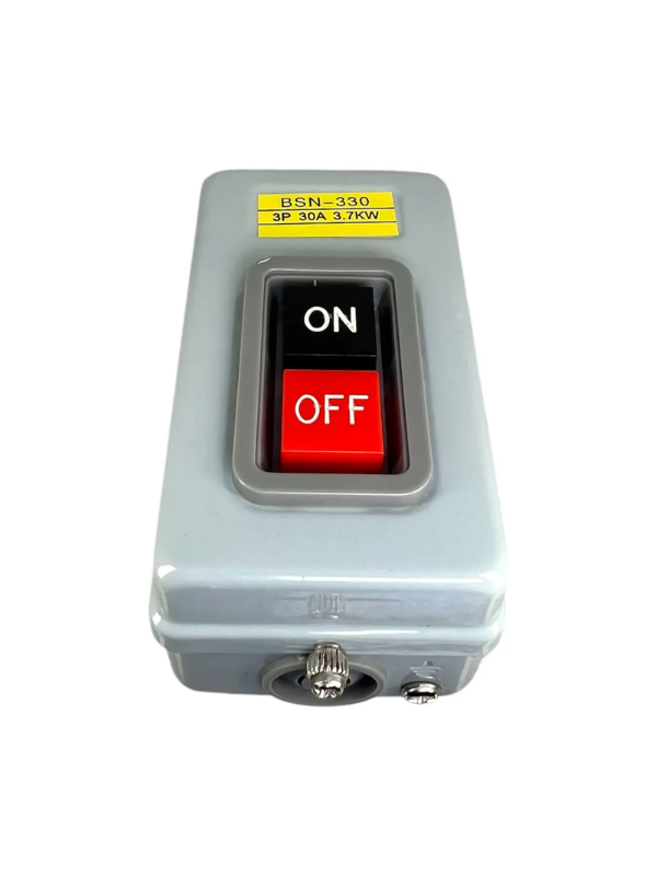 Interruptor Botonera Trifásico Botão De Pressão 30a Bsn-330